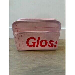 Glossier The Beauty Bag Pink (9.5” x 7” x 3”) - Travel, Cosmetic Organizer
